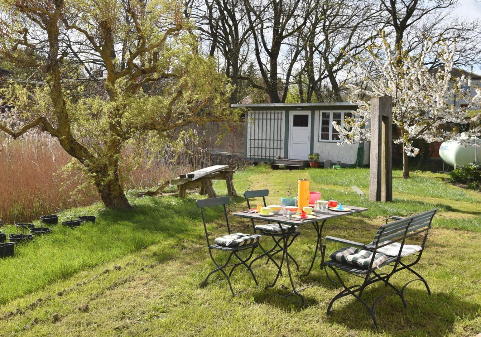 Forsthaus Lelkendorf / Ferienwohnung Exterior foto